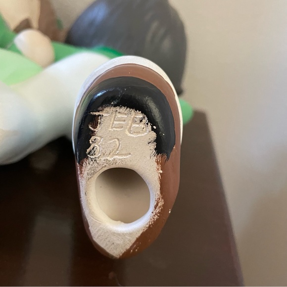 Vintage Ceramic Square Dancing Couple - Picture 5 of 5